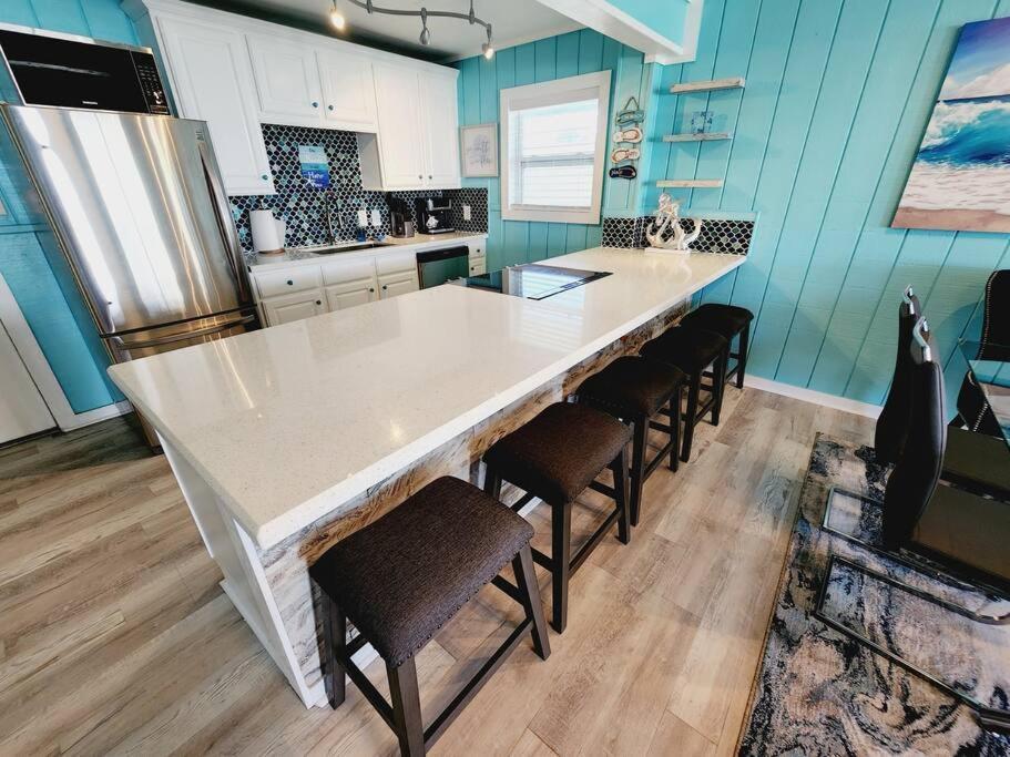 Beachview Beauty Steps To The Beach In West G Town Galveston Exterior foto